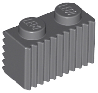 LEGO® Steen Aangepast Donker Blauwachtig Grijs 2877