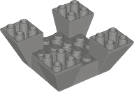 LEGO® Dakpan Omgekeerd Donker Blauwachtig Grijs 30373