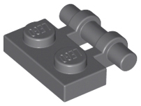 LEGO® Plaat Aangepast Donker Blauwachtig Grijs 2540