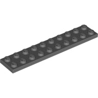 Plaatje in Gallery viewer laden, LEGO® onderdeel Plaat Algemeen Donker Blauwachtig Grijs 3832
