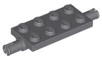 Plaatje in Gallery viewer laden, LEGO® Plaat Aangepast Donker Blauwachtig Grijs 30157
