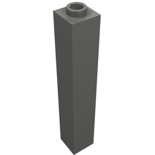 Plaatje in Gallery viewer laden, LEGO® los onderdeel Steen Donker Blauwachtig Grijs 2453a