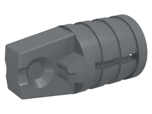 Plaatje in Gallery viewer laden, LEGO® los onderdeel Scharnier Donker Blauwachtig Grijs 30552