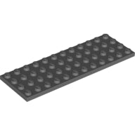 LEGO® onderdeel Plaat Algemeen Donker Blauwachtig Grijs 3029