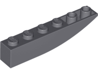 LEGO® Dakpan Gebogen Donker Blauwachtig Grijs 42023