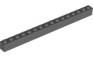 Plaatje in Gallery viewer laden, LEGO® los onderdeel Steen Donker Blauwachtig Grijs 2465