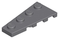 LEGO® los onderdeel Wig Plaat Donker Blauwachtig Grijs 41770