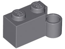 LEGO® los onderdeel Scharnier Donker Blauwachtig Grijs 3831