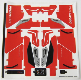 LEGO® stickervel set 42107-1 Ducati Panigale V4 R