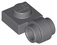 LEGO® Plaat Aangepast Donker Blauwachtig Grijs 4081b