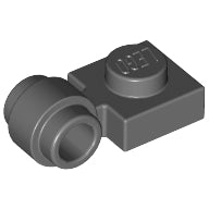 LEGO® Plaat Aangepast Donker Blauwachtig Grijs 4081b