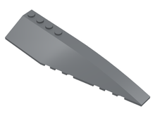 Plaatje in Gallery viewer laden, LEGO® los onderdeel Wig Donker Blauwachtig Grijs 42060