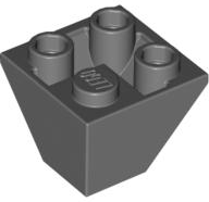 Plaatje in Gallery viewer laden, LEGO® Dakpan Omgekeerd Donker Blauwachtig Grijs 3676