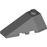 Plaatje in Gallery viewer laden, LEGO® los onderdeel Wig Donker Blauwachtig Grijs 43710