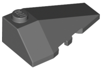 LEGO® los onderdeel Wig Donker Blauwachtig Grijs 43711