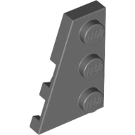 Plaatje in Gallery viewer laden, LEGO® los onderdeel Wig Plaat Donker Blauwachtig Grijs 43723