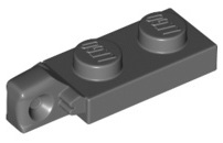 Plaatje in Gallery viewer laden, LEGO® onderdeel Scharnier Donker Blauwachtig Grijs 44301b