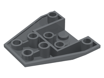 LEGO® los onderdeel Wig Donker Blauwachtig Grijs 4855