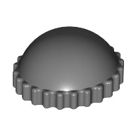 LEGO® onderdeel Hoofddeksels Donker Blauwachtig Grijs 41334