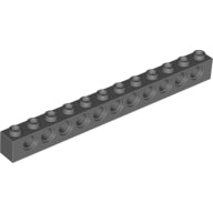 LEGO® Technische Steen Donker Blauwachtig Grijs 3895