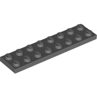 Plaatje in Gallery viewer laden, LEGO® onderdeel Plaat Algemeen Donker Blauwachtig Grijs 3034