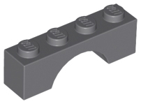 LEGO® los onderdeel Steen Boog Donker Blauwachtig Grijs 3659