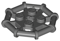 LEGO® Plaat Aangepast Donker Blauwachtig Grijs 30033