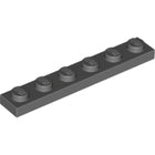 LEGO® onderdeel Plaat Algemeen Donker Blauwachtig Grijs 3666