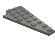 Plaatje in Gallery viewer laden, LEGO® los onderdeel Wig Plaat Donker Blauwachtig Grijs 3934