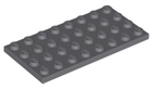 LEGO® onderdeel Plaat Algemeen Donker Blauwachtig Grijs 3035