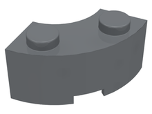 Plaatje in Gallery viewer laden, LEGO® onderdeel Steen Rond Donker Blauwachtig Grijs 3063b