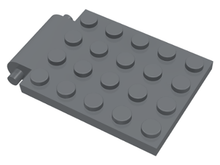 Plaatje in Gallery viewer laden, LEGO® Plaat Aangepast Donker Blauwachtig Grijs 30042