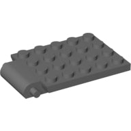 LEGO® Plaat Aangepast Donker Blauwachtig Grijs 30042