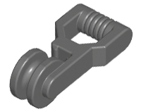 LEGO® onderdeel Accessoire Donker Blauwachtig Grijs 30229