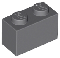 LEGO® los onderdeel Steen Donker Blauwachtig Grijs 3004