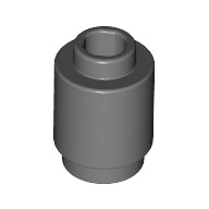LEGO® los onderdeel Steen Rond Donker Blauwachtig Grijs 3062