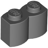 LEGO® Steen Aangepast Donker Blauwachtig Grijs 30136