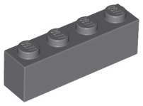 LEGO® los onderdeel Steen Donker Blauwachtig Grijs 3010
