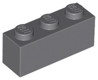 LEGO® los onderdeel Steen Donker Blauwachtig Grijs 3622