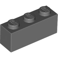 Plaatje in Gallery viewer laden, LEGO® los onderdeel Steen Donker Blauwachtig Grijs 3622