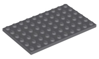 LEGO® onderdeel Plaat Algemeen Donker Blauwachtig Grijs 3033