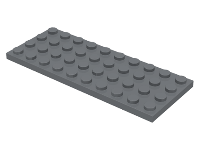 LEGO® onderdeel Plaat Algemeen Donker Blauwachtig Grijs 3030