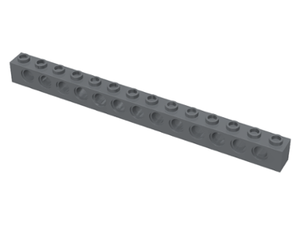 LEGO® Technische Steen Donker Blauwachtig Grijs 32018