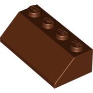 LEGO® los onderdeel Dakpan Algemeen Roodachtig Bruin 3037