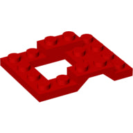 LEGO® los onderdeel Onderstel in kleur Rood 4211