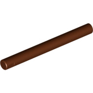 Plaatje in Gallery viewer laden, LEGO® los onderdeel Staaf in kleur Roodachtig Bruin 30374