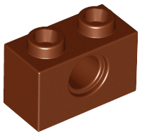 LEGO® los onderdeel Technische Steen Roodachtig Bruin 3700
