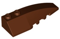 Plaatje in Gallery viewer laden, LEGO® los onderdeel Wig in kleur Roodachtig Bruin 41747