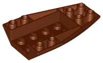 LEGO® los onderdeel Wig in kleur Roodachtig Bruin 43713