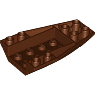 Plaatje in Gallery viewer laden, LEGO® los onderdeel Wig in kleur Roodachtig Bruin 43713